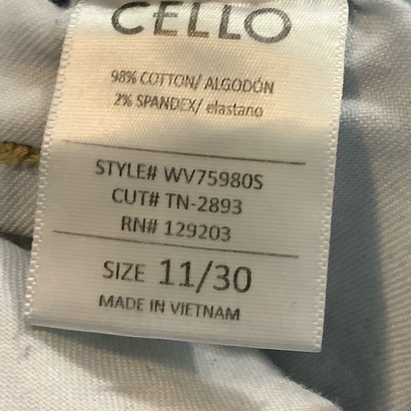 Cello Thrashed Jeans Size 30” Waist - Picture 6 of 11